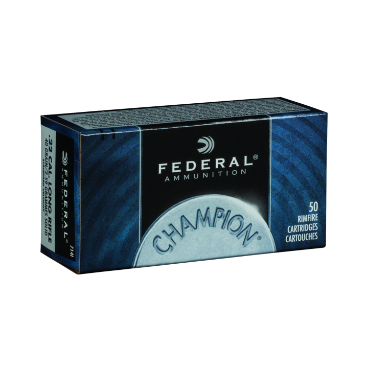 Federal Kleinkalibermunition .22 LR 2,6g LRN Solid