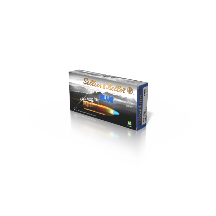 S&B Büchsenmunition .308 Win 10,7g eXergy Blue
